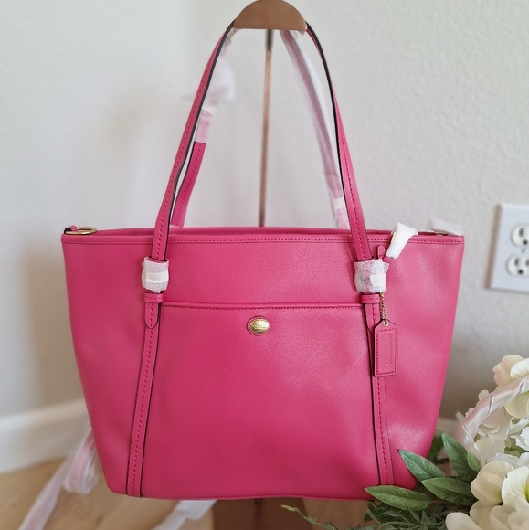 AUTH NWT COACH PEYTON SAFFIANO LEATHER LARGE TOTE BAG PURSE F25667 - Picture 1 of 6
